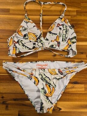 Banana Print Bikini